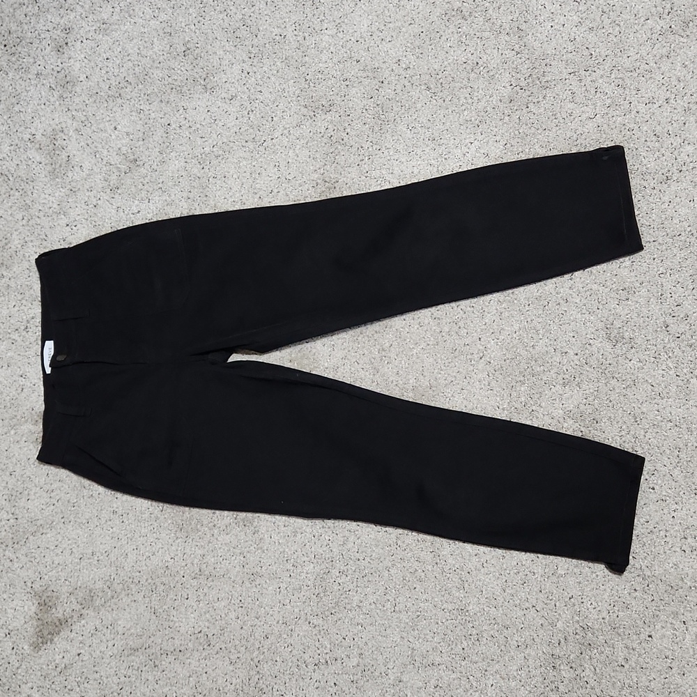 Evereve Payton‎ Utility Ankle Slit Pant in Black Size 24 - Picture 3 of 11